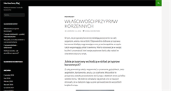 Desktop Screenshot of herbacianyraj.pl